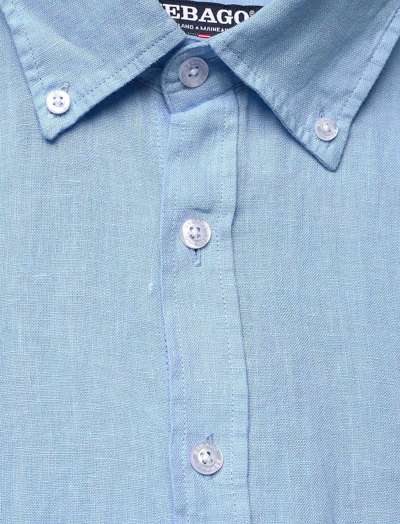 Sebago - Linen Shirt - leinenhemden - light blue - 2