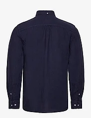 Sebago - Linen Shirt - lininiai marškiniai - navy - 1