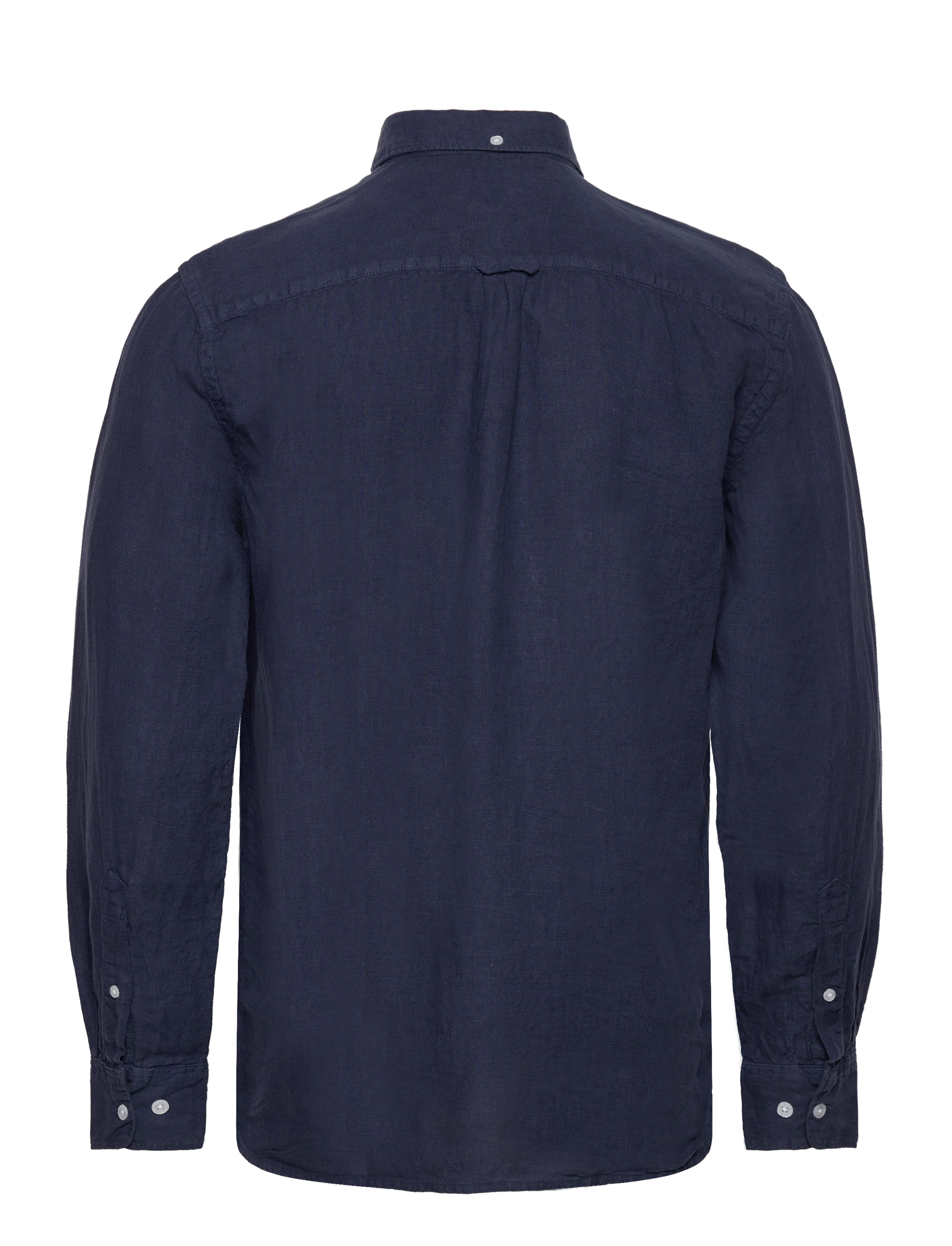 Sebago - Linen Shirt - leinenhemden - navy - 1
