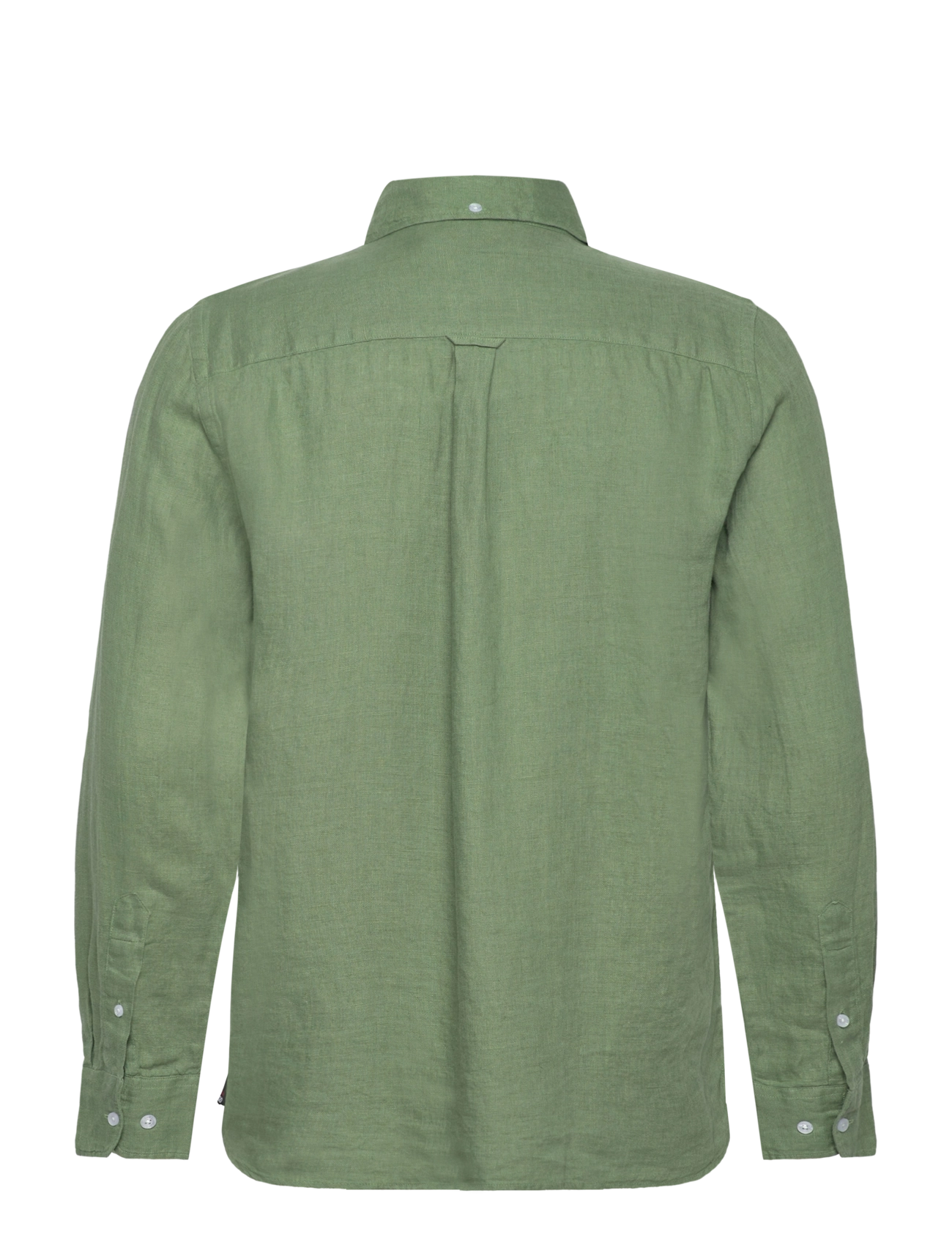Sebago - Linen Shirt - hørskjorter - olive - 1