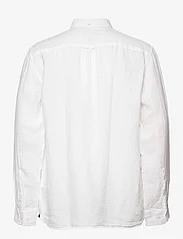 Sebago - Linen Shirt - linneskjortor - white - 1