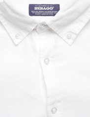 Sebago - Linen Shirt - lininiai marškiniai - white - 2