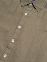 Sebago - Linen Shirt Short Sleeve - leinenhemden - dusk green - 3
