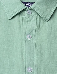 Sebago - Linen Shirt Short Sleeve - linen shirts - mint - 2