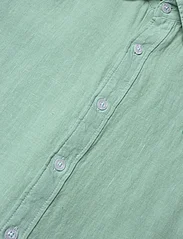 Sebago - Linen Shirt Short Sleeve - pellavakauluspaidat - mint - 3