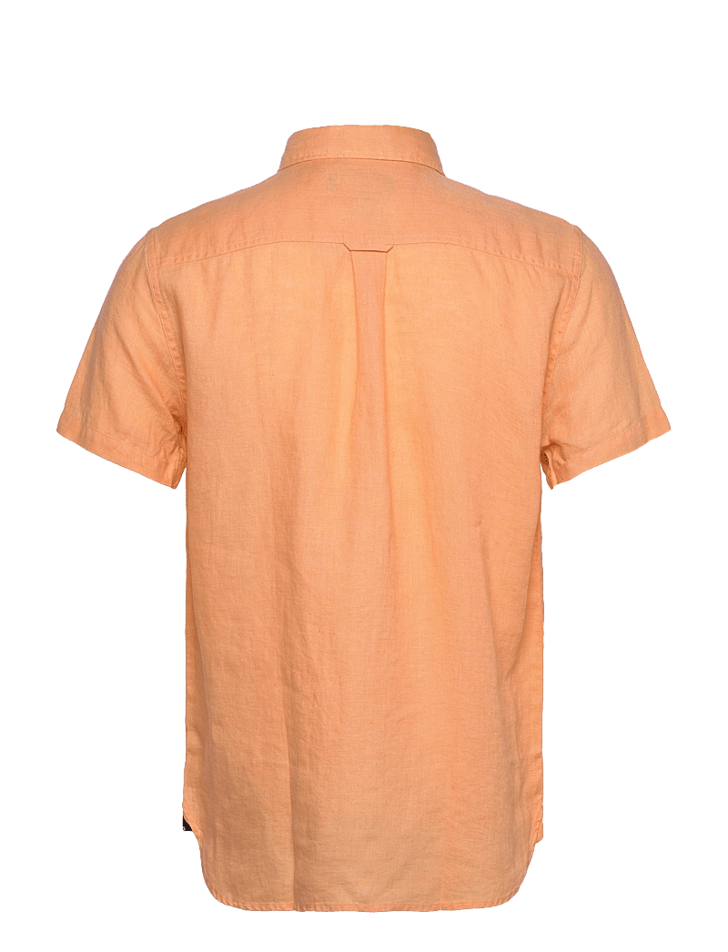 Sebago - Linen Shirt Short Sleeve - leinenhemden - peach - 1