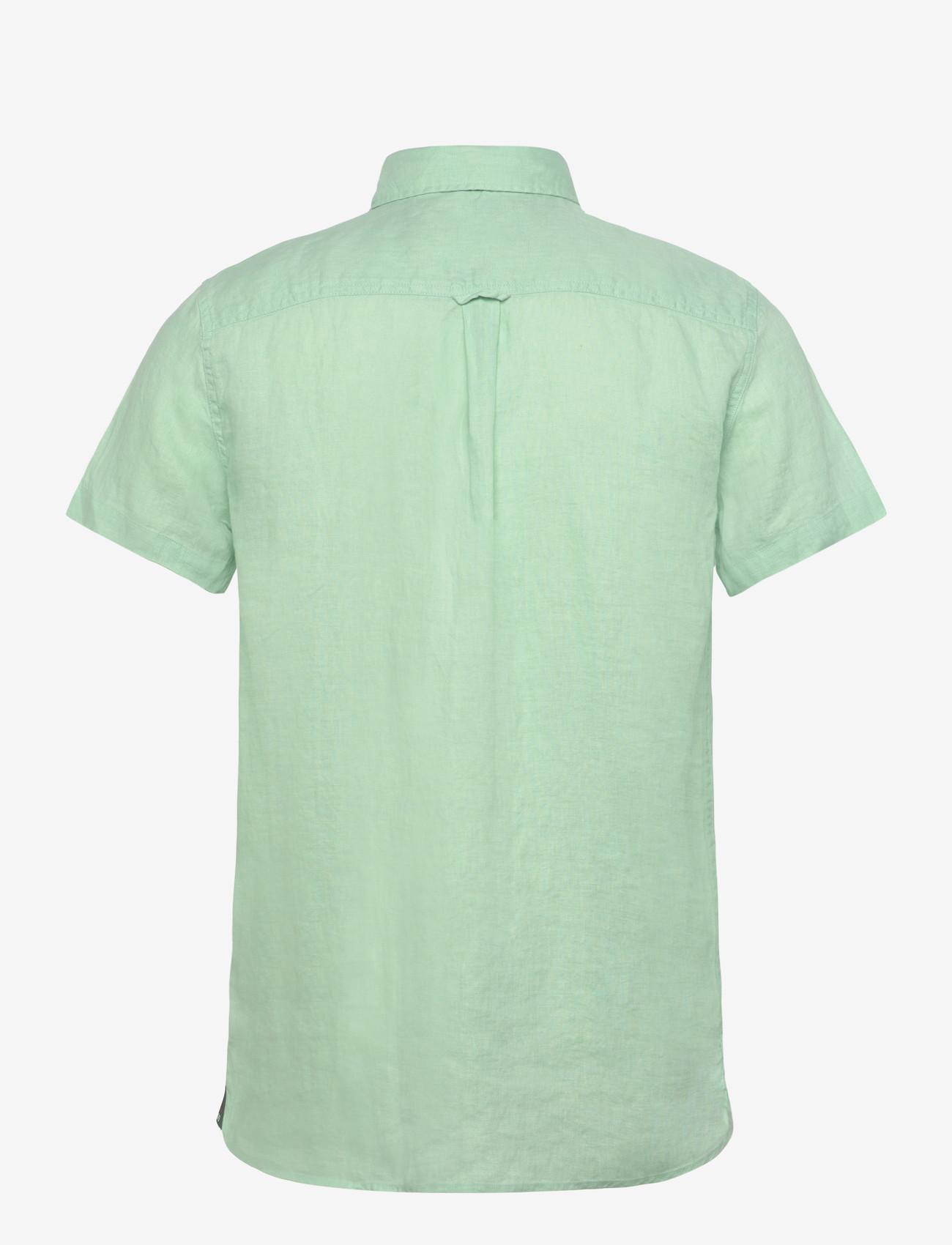 Sebago - Linen Shirt Short Sleeve - hørskjorter - popsicle green - 1