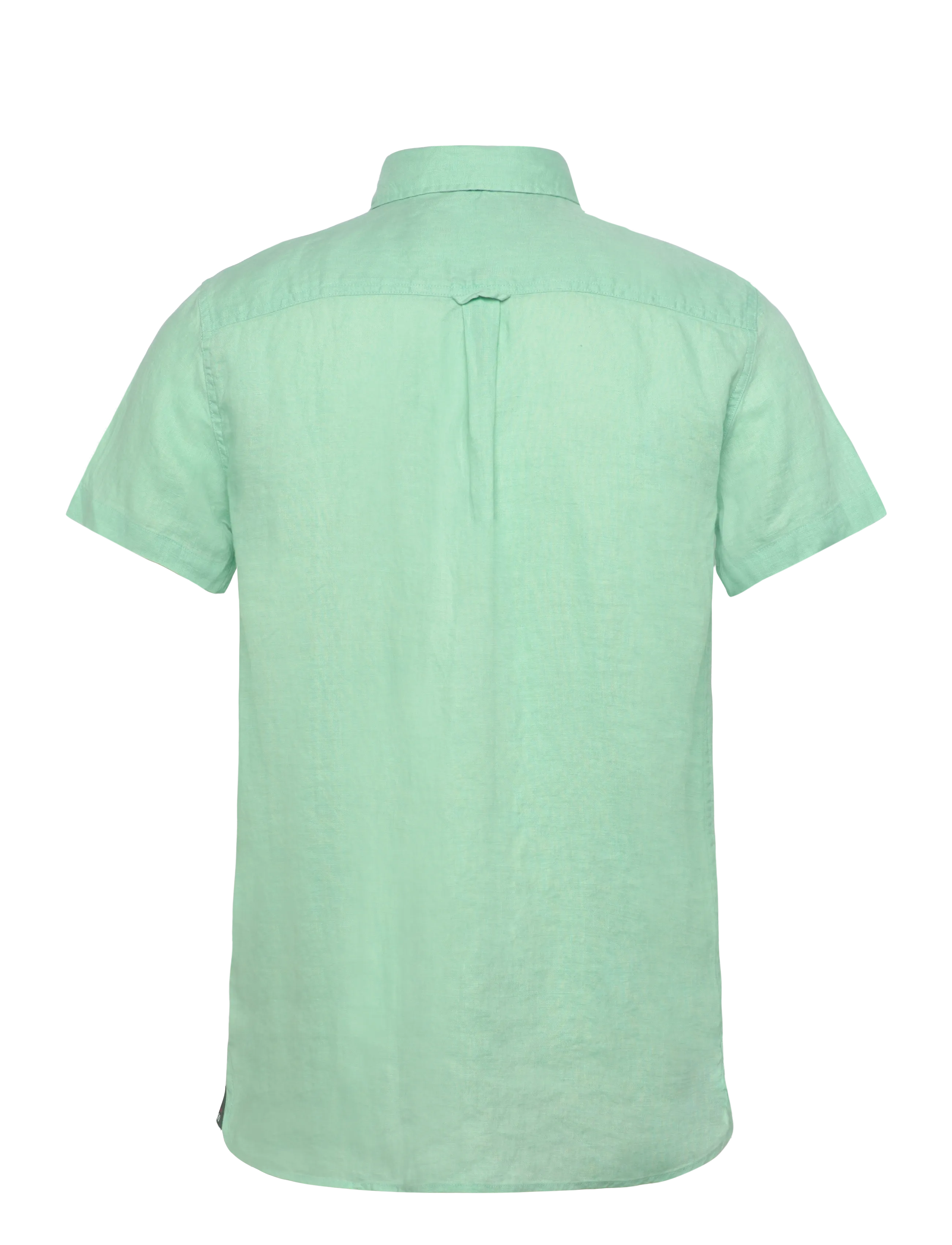 Sebago - Linen Shirt Short Sleeve - hörskyrtur - popsicle green - 1