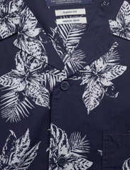 Sebago - Tropical Short Sleeve Shirt - kortärmade skjortor - navy print - 2