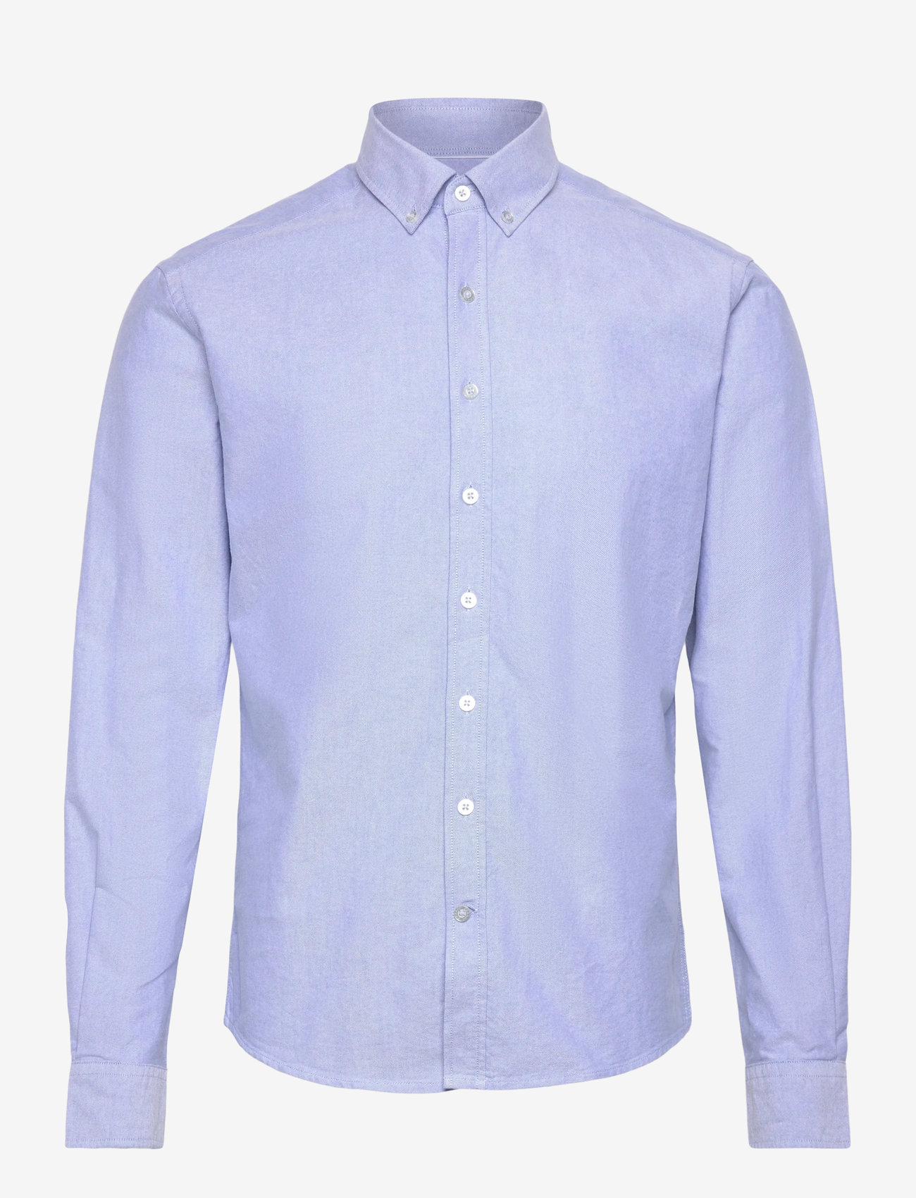 Sebago - Oxford Button Down Shirt - oxford skjorter - light blue - 0