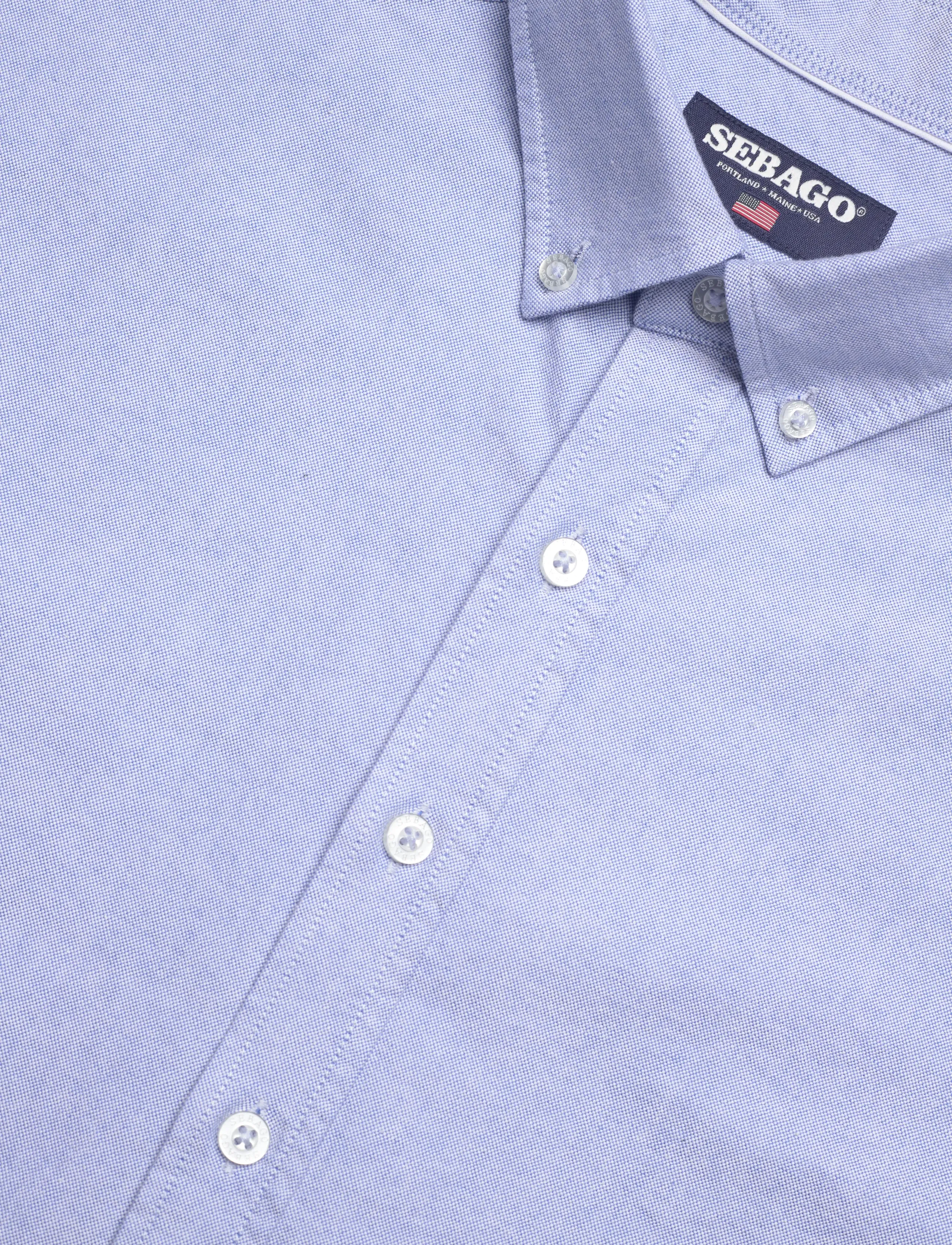 Sebago - Oxford Button Down Shirt - oxford shirts - light blue - 3