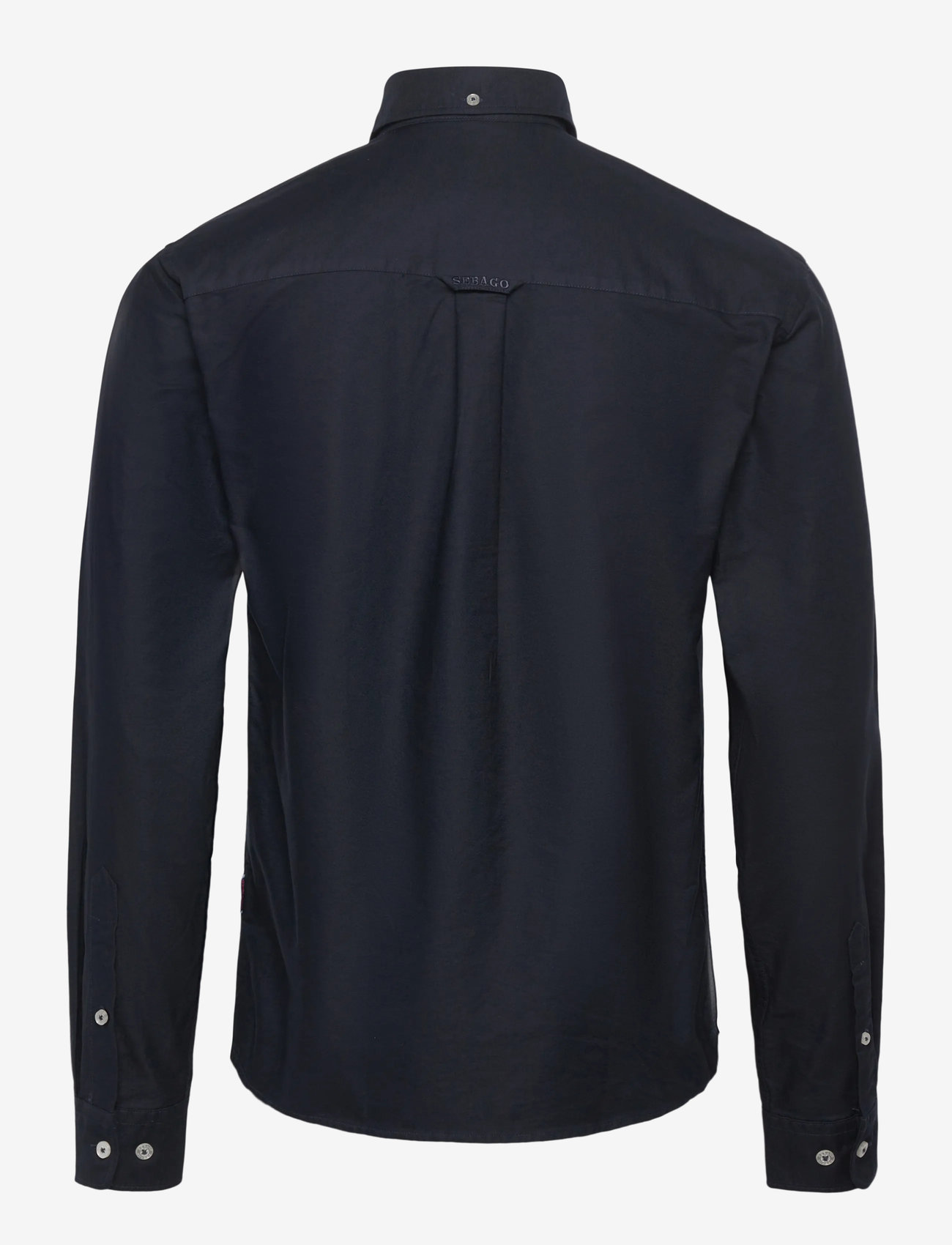 Sebago - Oxford Button Down Shirt - oxford-skjortor - navy solid - 1