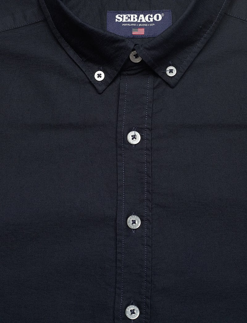 Sebago - Oxford Button Down Shirt - oxford-skjortor - navy solid - 2