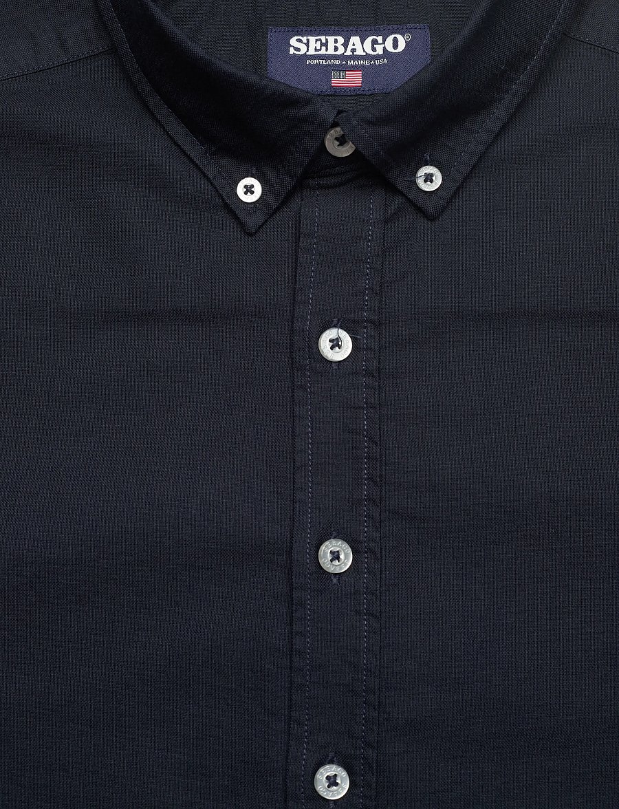 Sebago - Oxford Button Down Shirt - oxfordi särgid - navy solid - 5