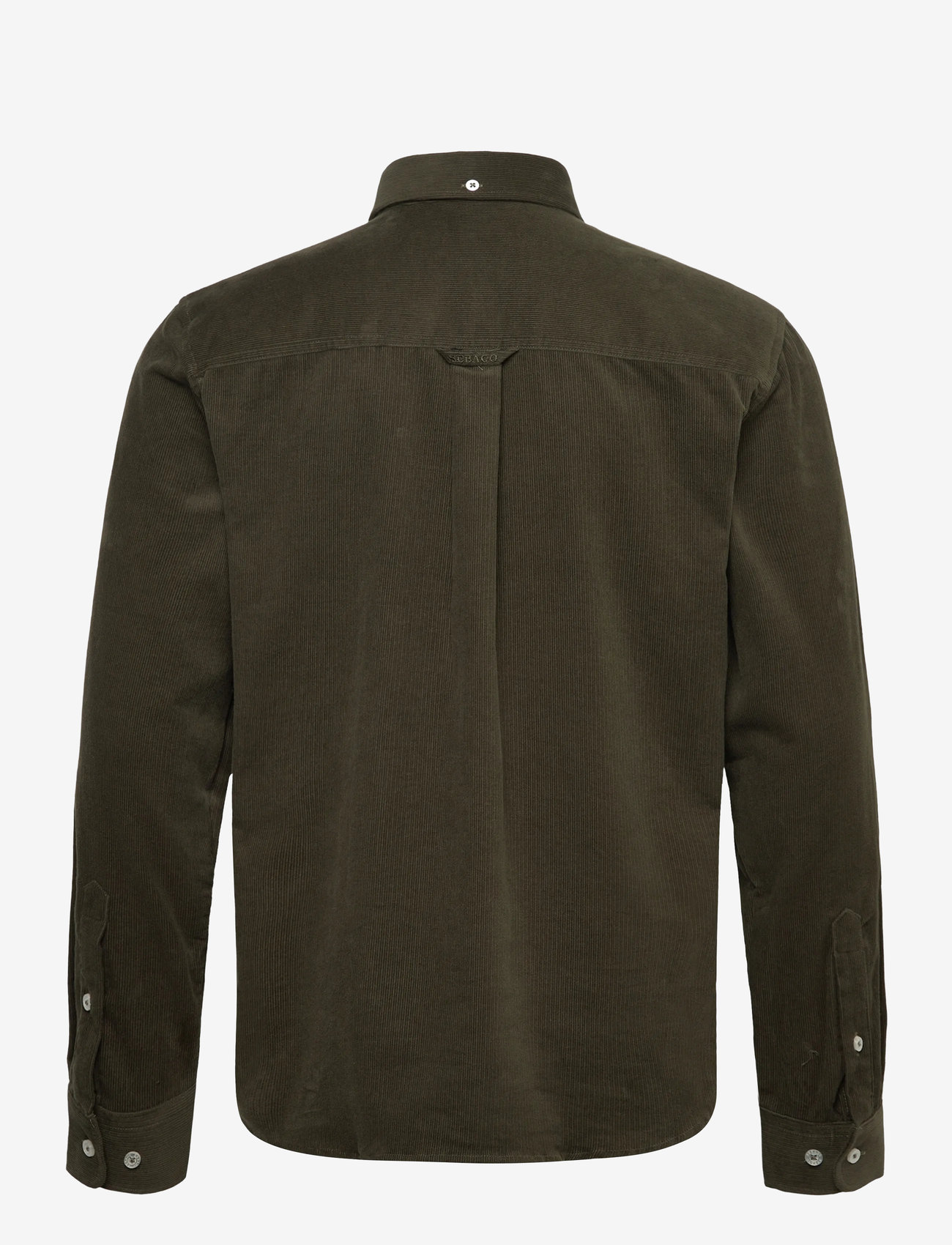 Sebago - Cord BD Shirt - dark sage - 1