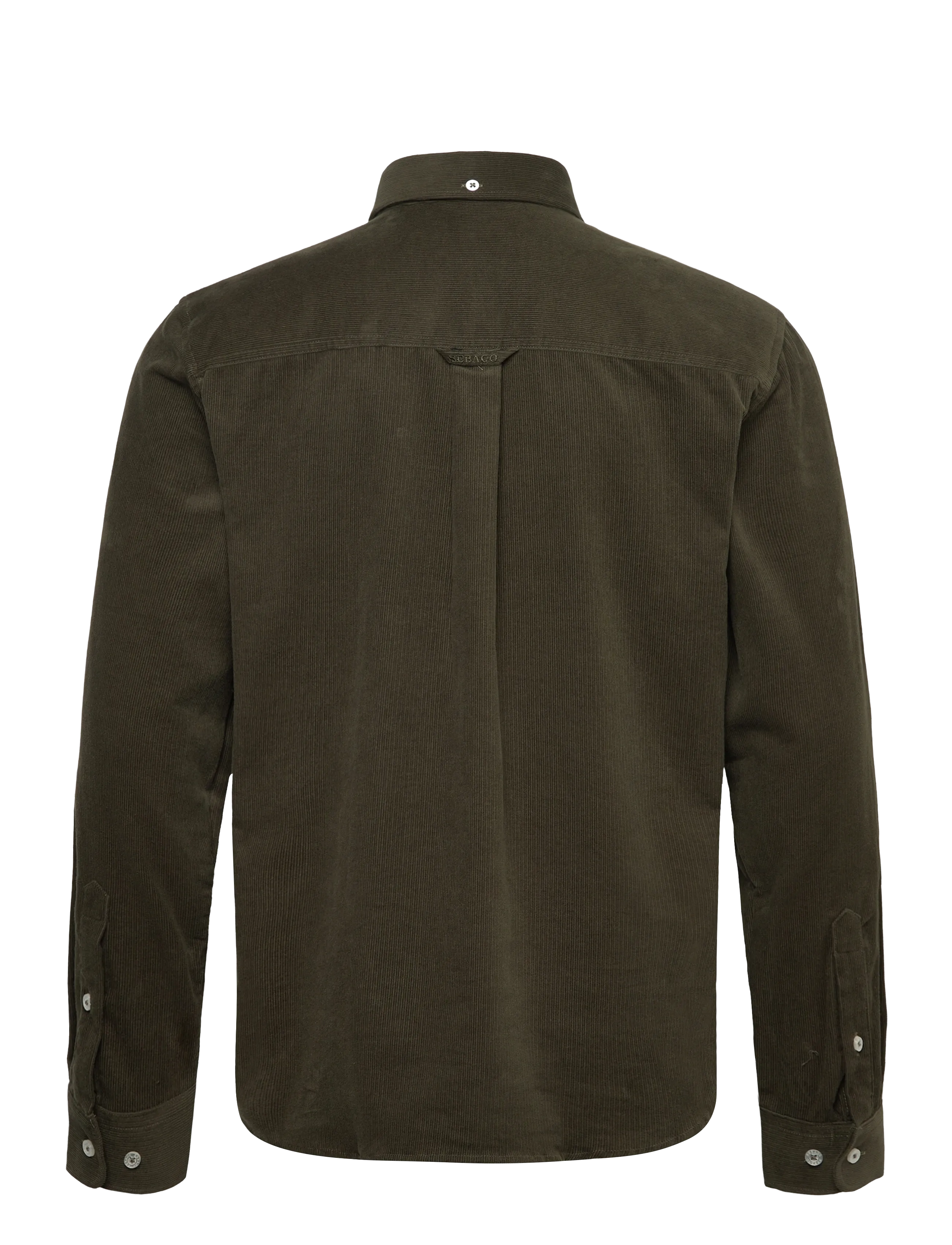 Sebago - Cord BD Shirt - dark sage - 1