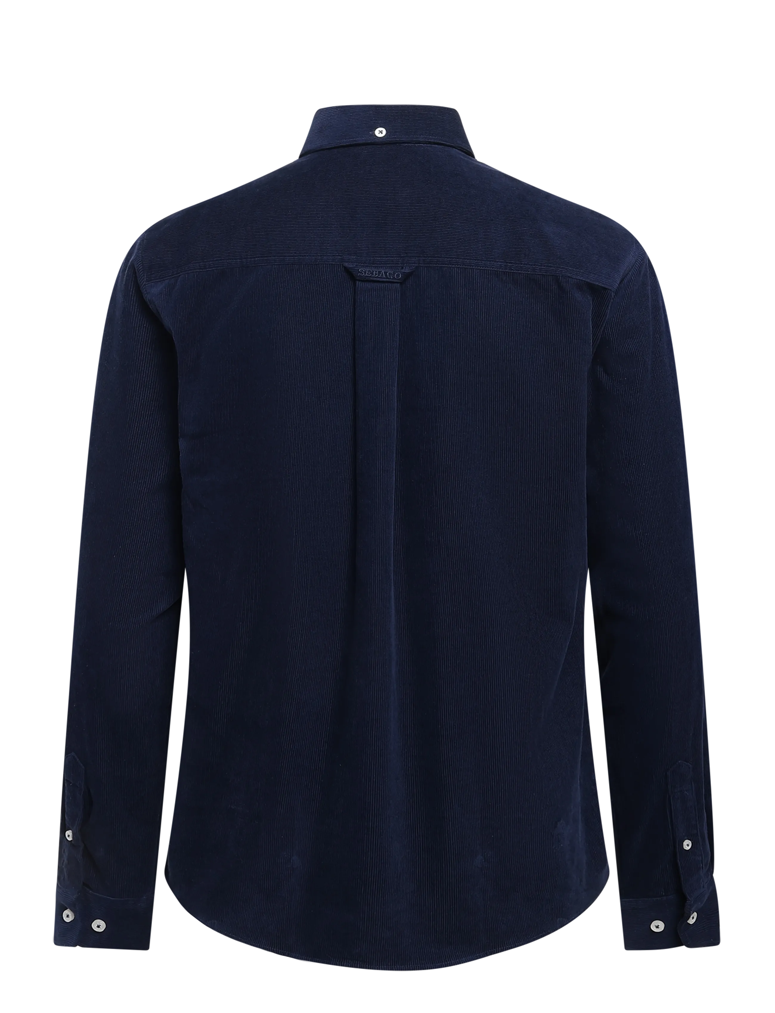 Sebago - Cord BD Shirt - velvetsärgid - navy - 1