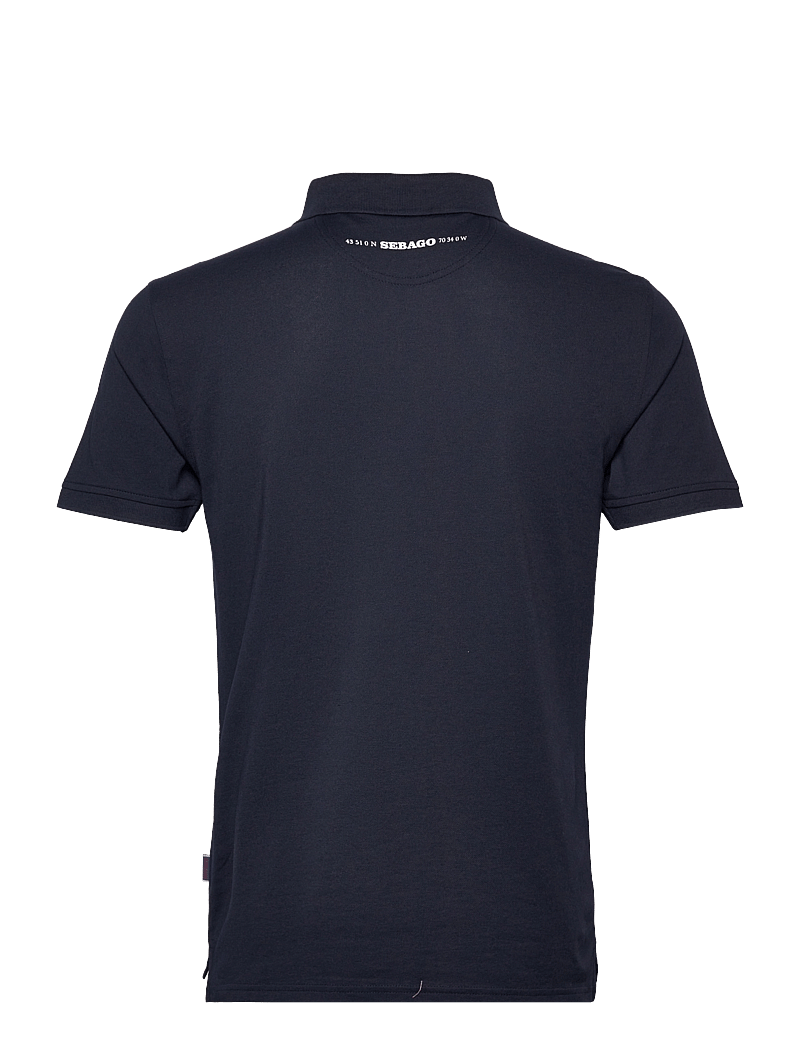 Sebago - Performance Polo Pique - kurzärmelig - navy - 1