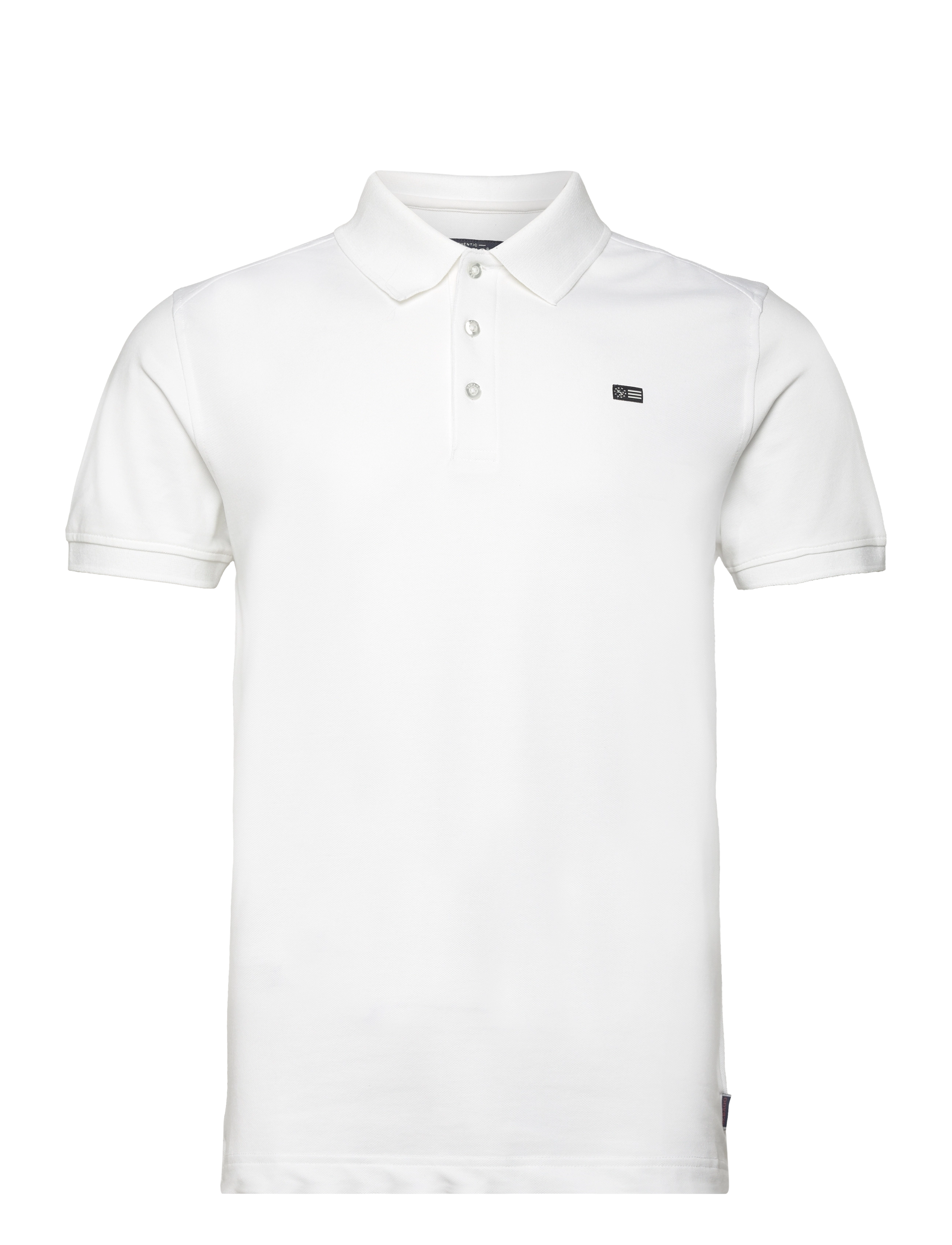 Sebago Performance Polo Pique, 3XL, White, Poloer > Kortærmede, Herre