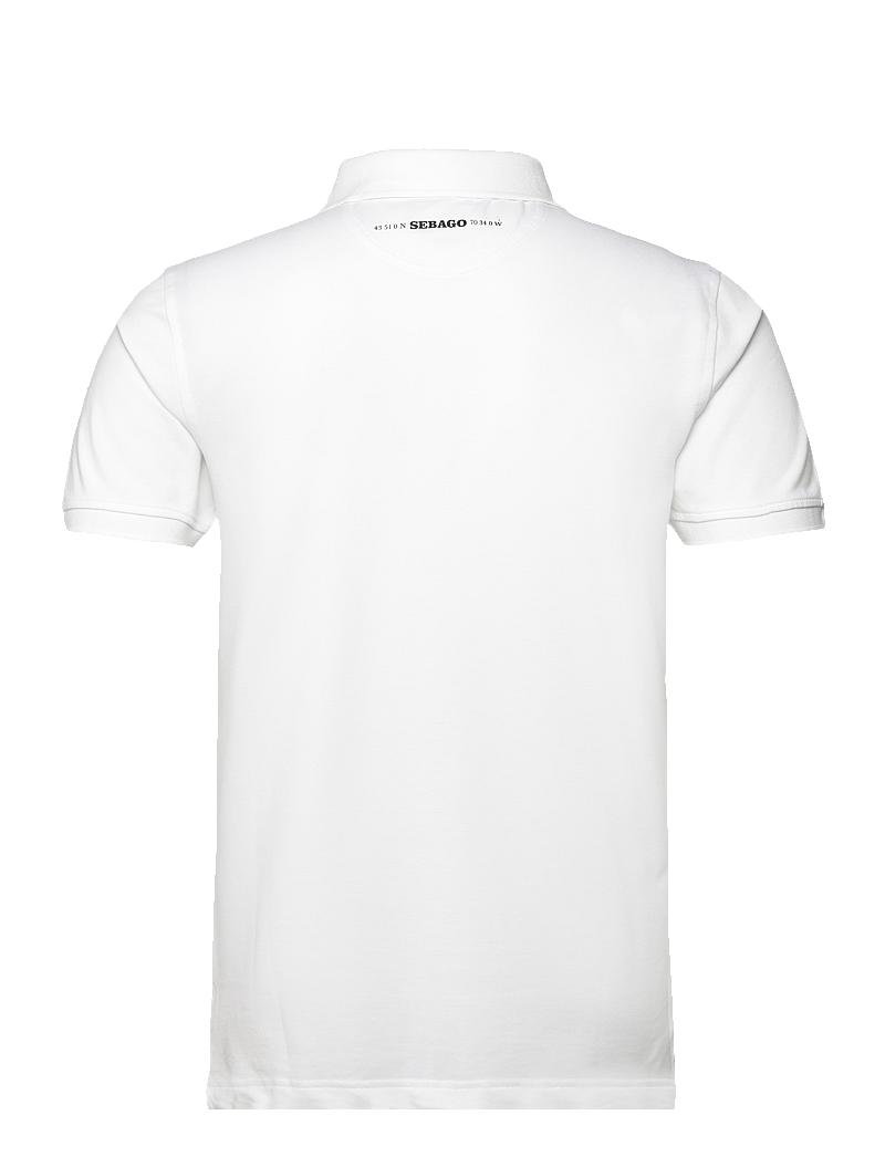 Sebago - Performance Polo Pique - lühikeste varrukatega polod - white - 1