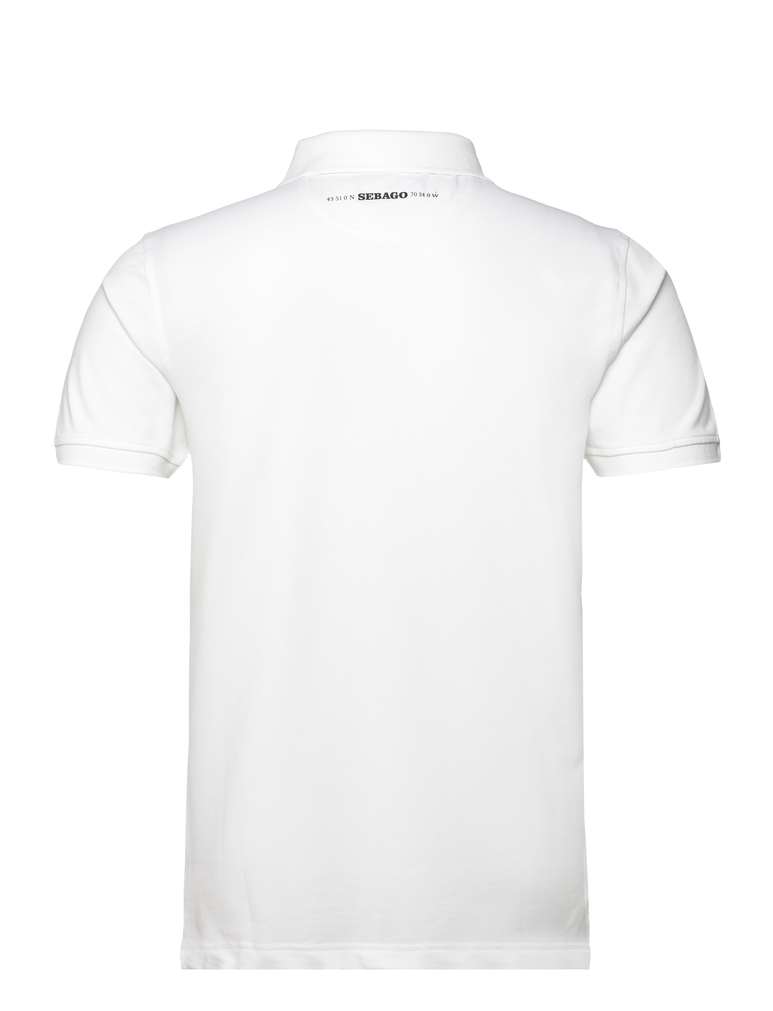 Sebago - Performance Polo Pique - kurzärmelig - white - 1