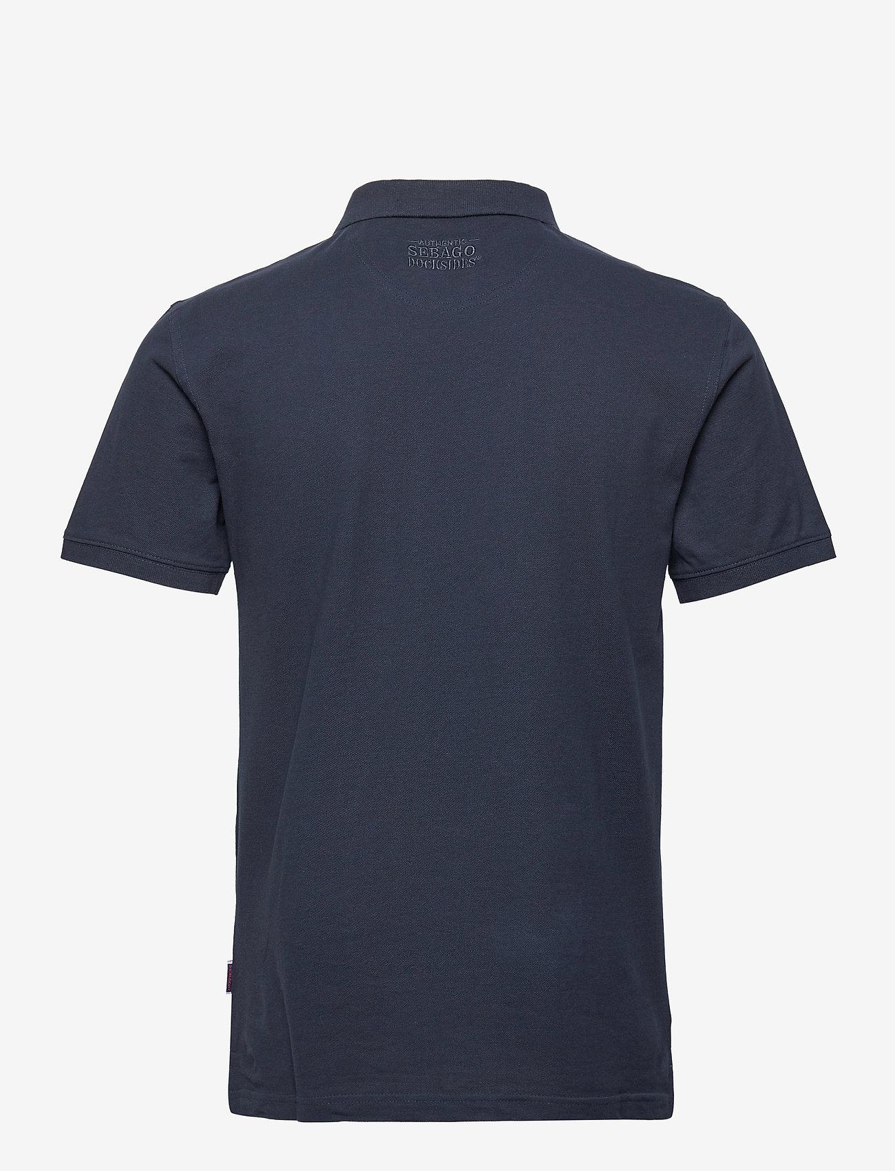 Sebago - Docksides Blocked Flag Pique - navy - 1