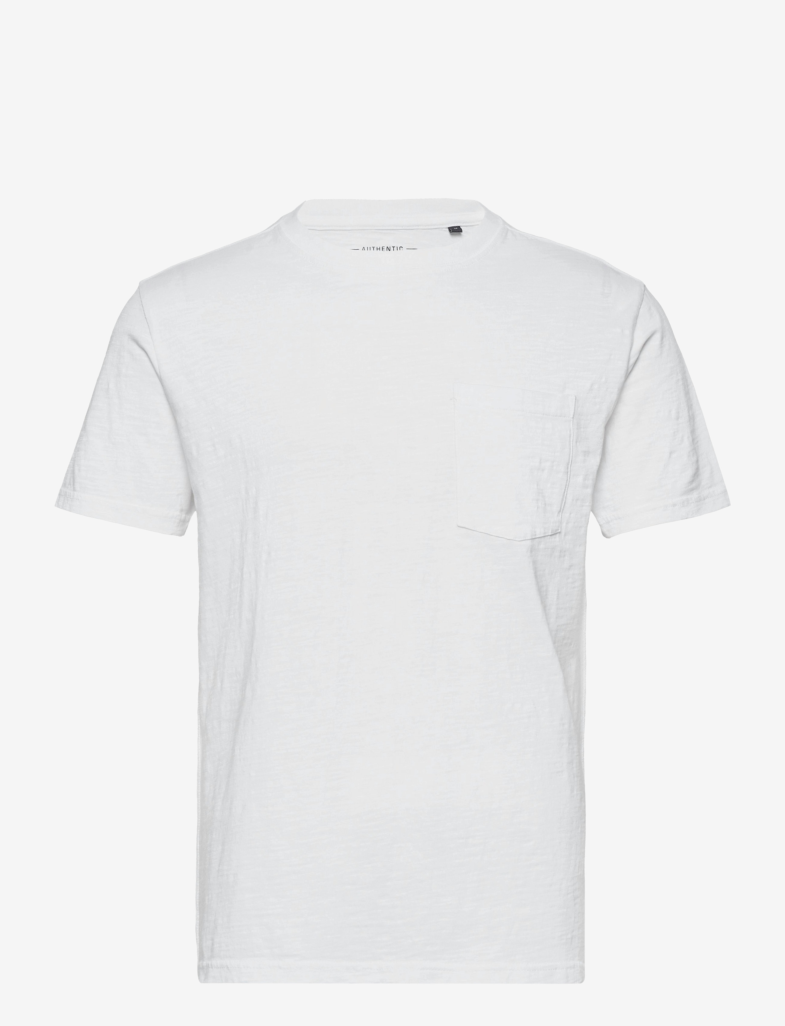 Sebago Outwashed Pocket Tee - Kleidung - WHITE / white