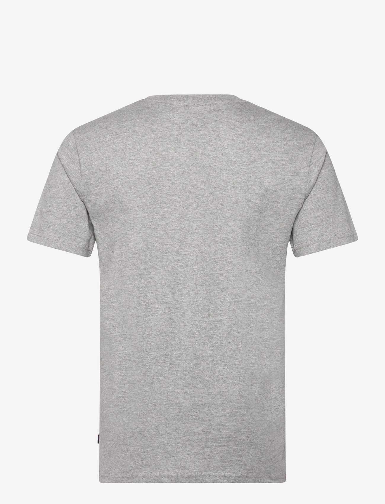 Sebago - Noah Logo Tee - herbstliche kleidung - grey melange - 1