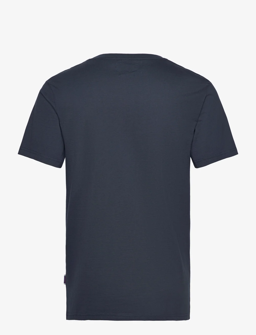 Sebago - Noah Logo Tee - t-shirts - navy - 1