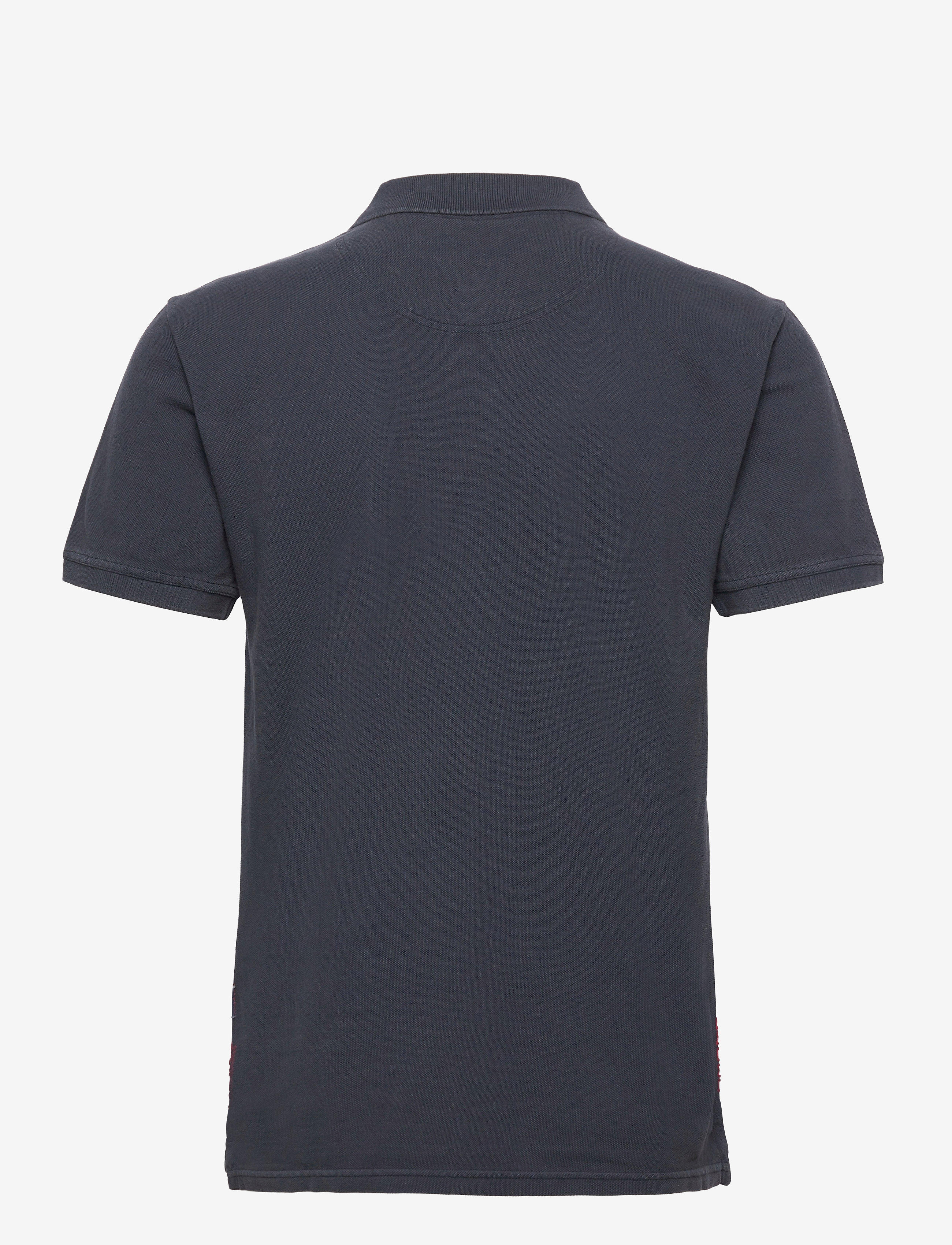 Sebago - Outwashed Logo Pique - kortærmede poloer - navy - 1