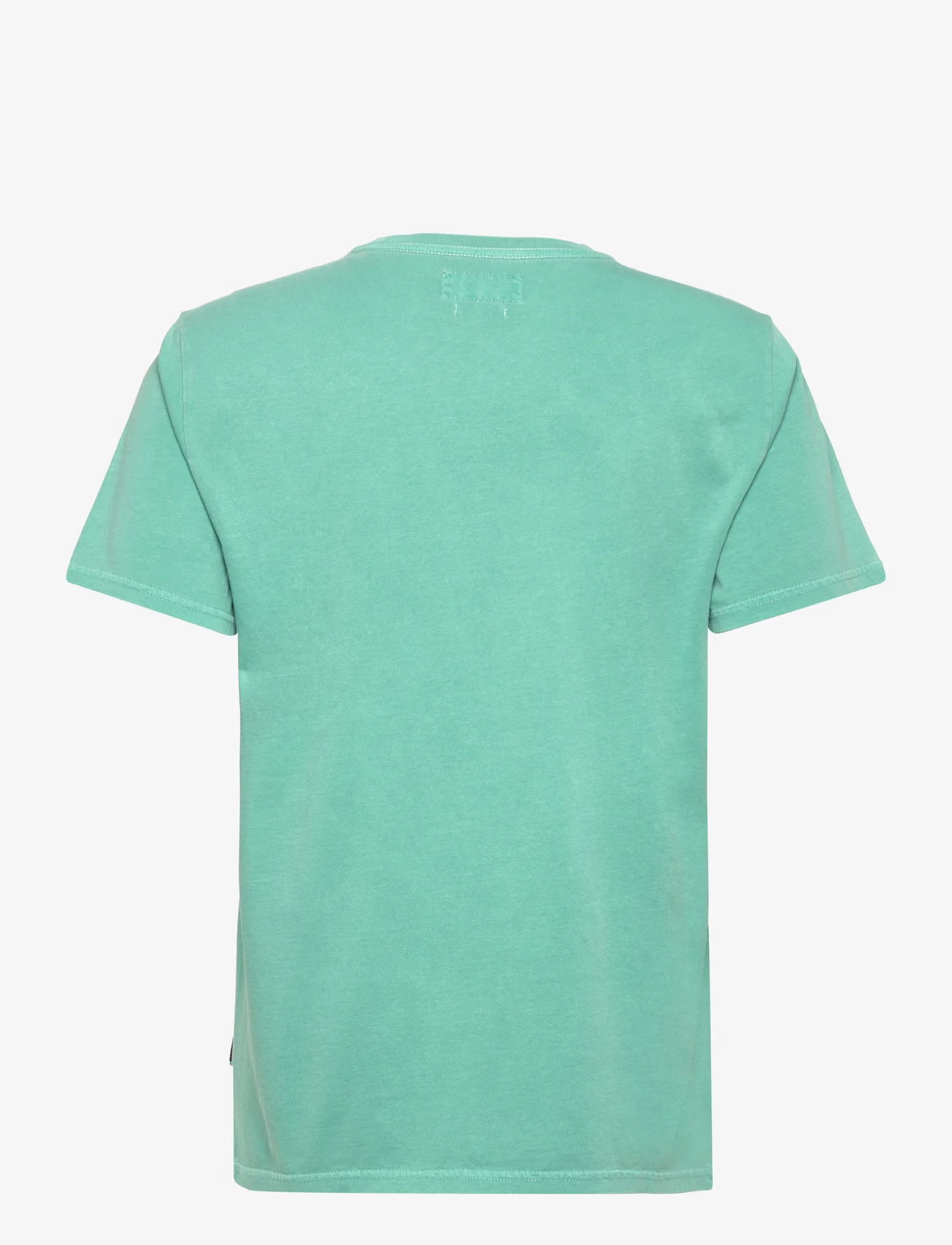 Sebago - DKS Outwashed Tee - kortärmade t-shirts - mint - 1