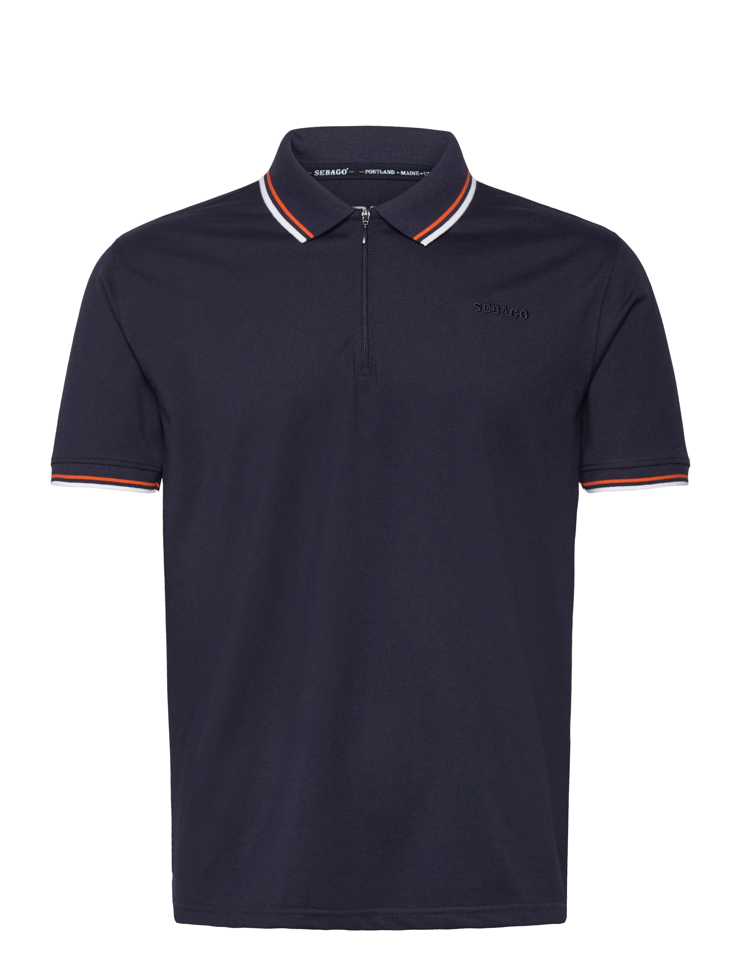 Sebago Ketch Performance Polo Pique, S, Navy, Poloer > Kortærmede, Herre
