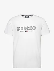 Sebago - Performance Tee - kortermede t-skjorter - white - 0