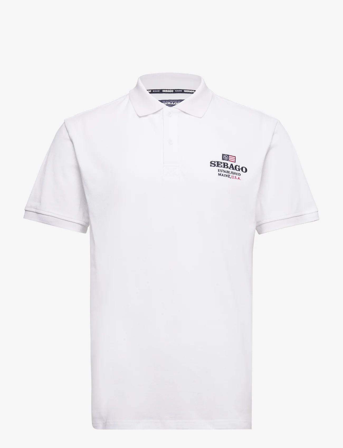 Sebago - Classic Pique - polo marškinėliai trumpomis rankovėmis - white - 0