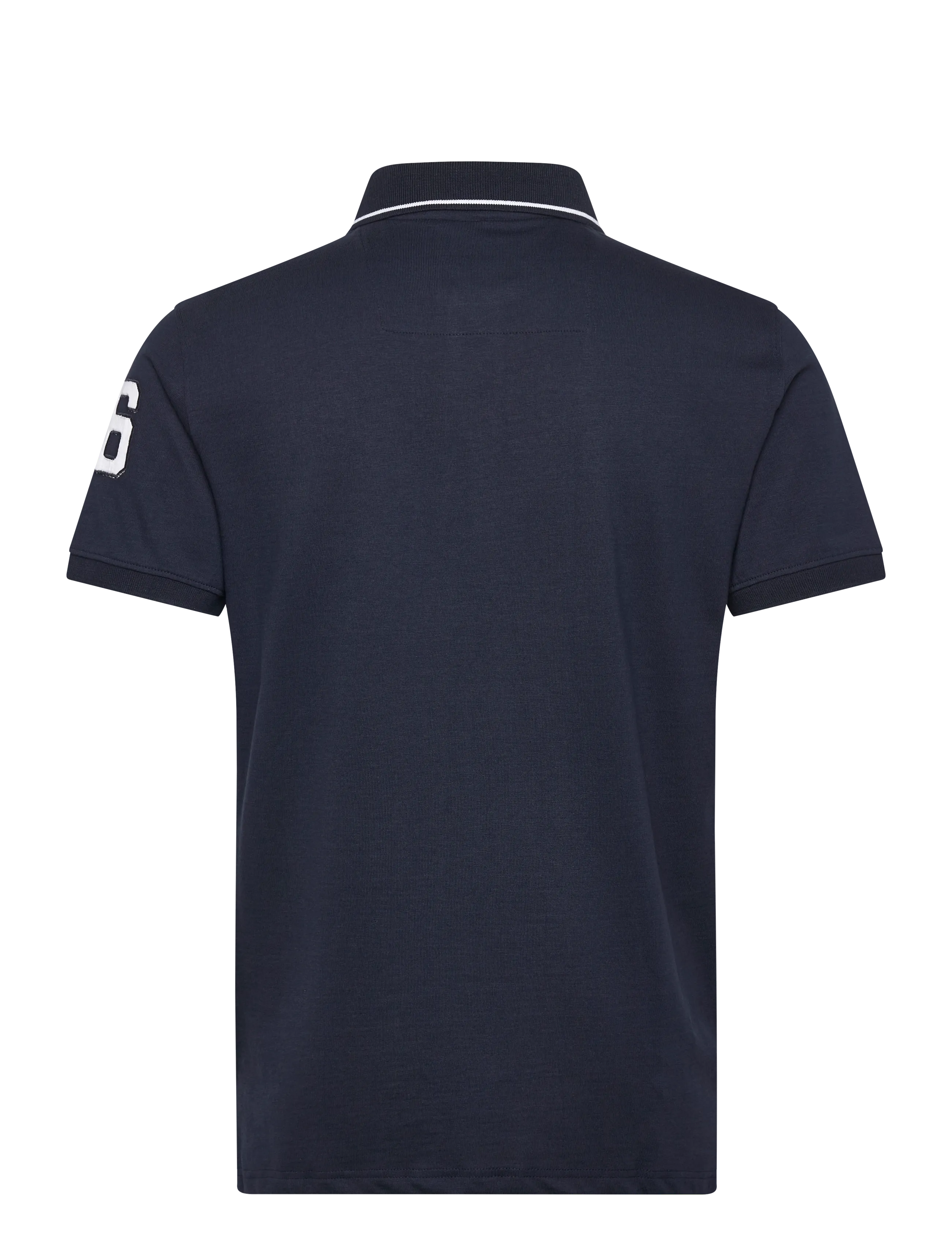 Sebago - Block Pique - short-sleeved polos - navy/white - 1