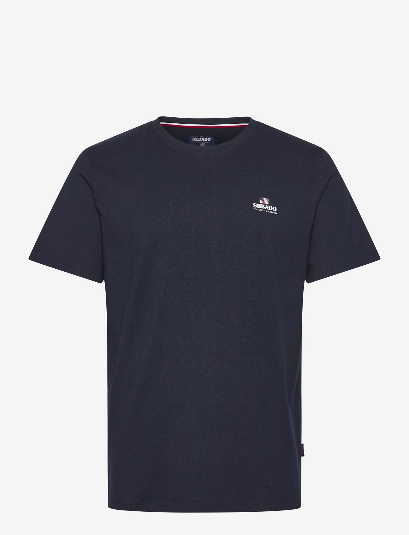 Sebago - Noah Logo Tee - kurzärmelig - navy - 0