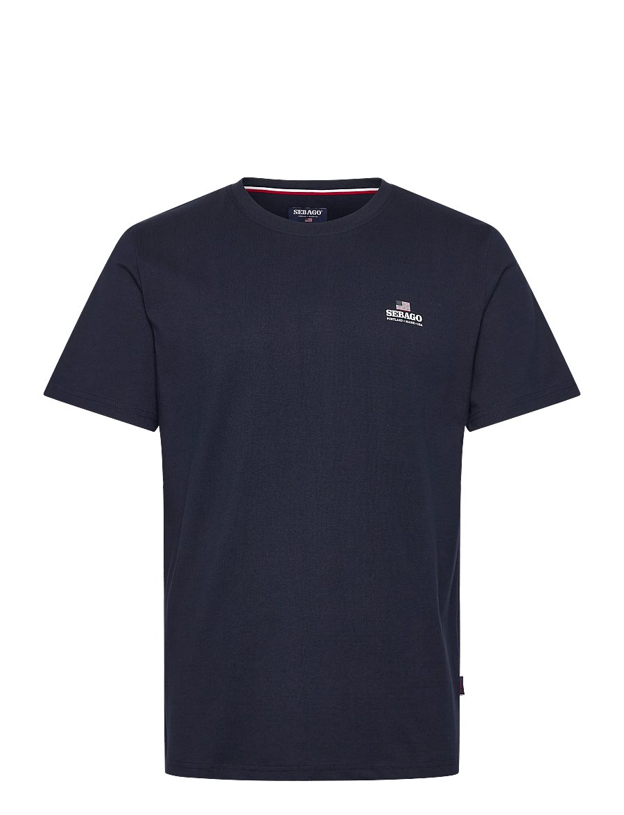 Sebago - Noah Logo Tee - lühikeste varrukatega t-särgid - navy - 0
