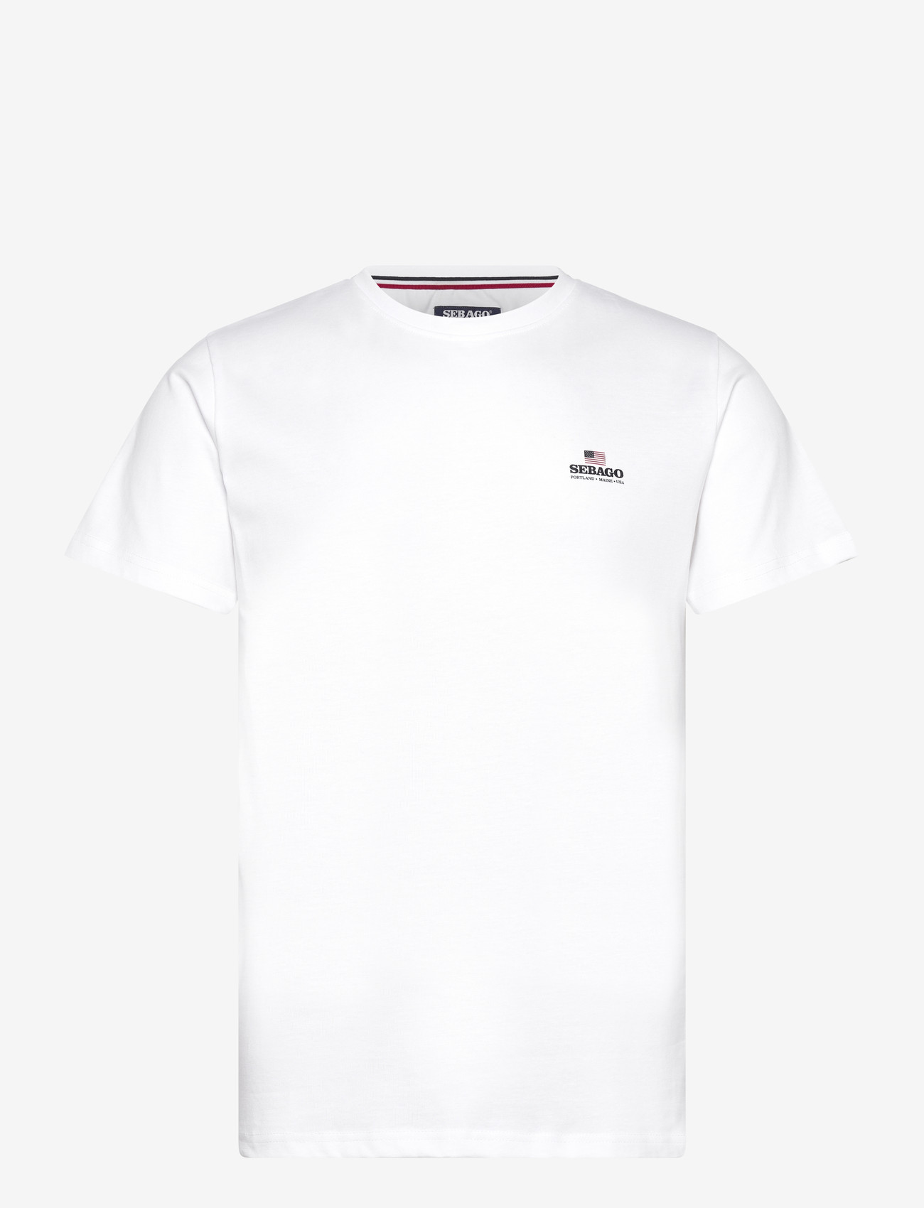 Sebago - Noah Logo Tee - die niedrigsten preise - white - 0