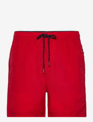 Waldo Packable Swim Shorts - RED