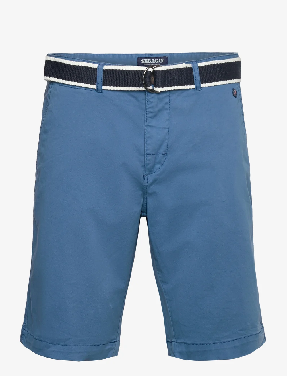 Sebago - DKS Belted Bermuda Shorts - chinos shorts - bay blue - 0