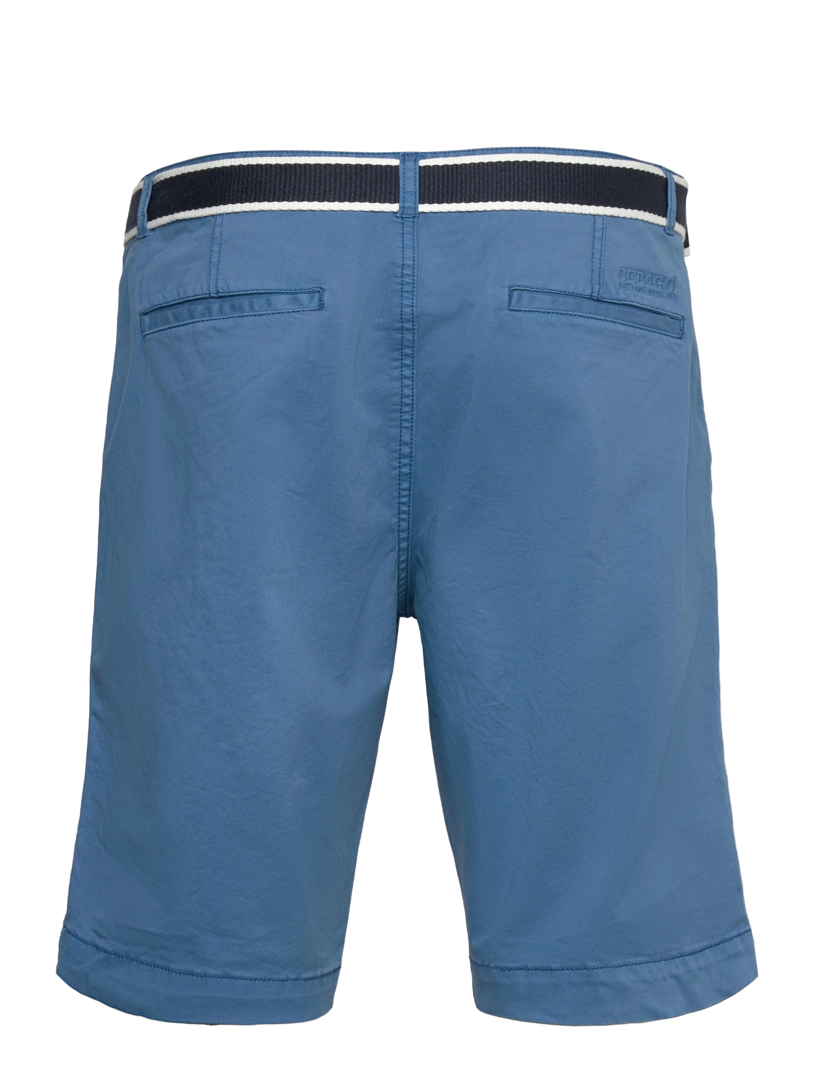 Sebago - DKS Belted Bermuda Shorts - chinos shorts - bay blue - 1