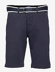 Sebago - DKS Belted Bermuda Shorts - chinos shorts - dark navy - 0