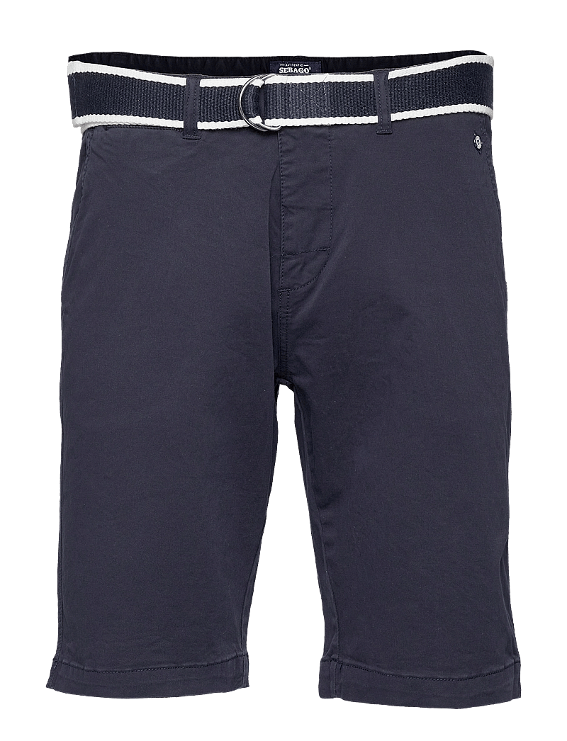 Sebago - DKS Belted Bermuda Shorts - chino-shortsit - dark navy - 0