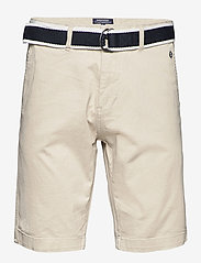 Sebago - DKS Belted Bermuda Shorts - chino shorts - dark sand - 0