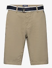 Sebago - DKS Belted Bermuda Shorts - chino shorts - dusk green - 0