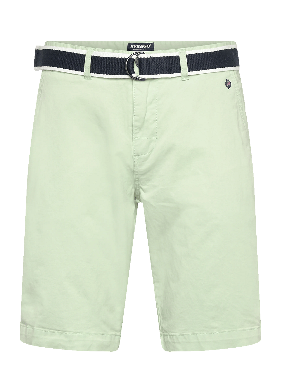 Sebago - DKS Belted Bermuda Shorts - chino lühikesed püksid - popsicle green - 1