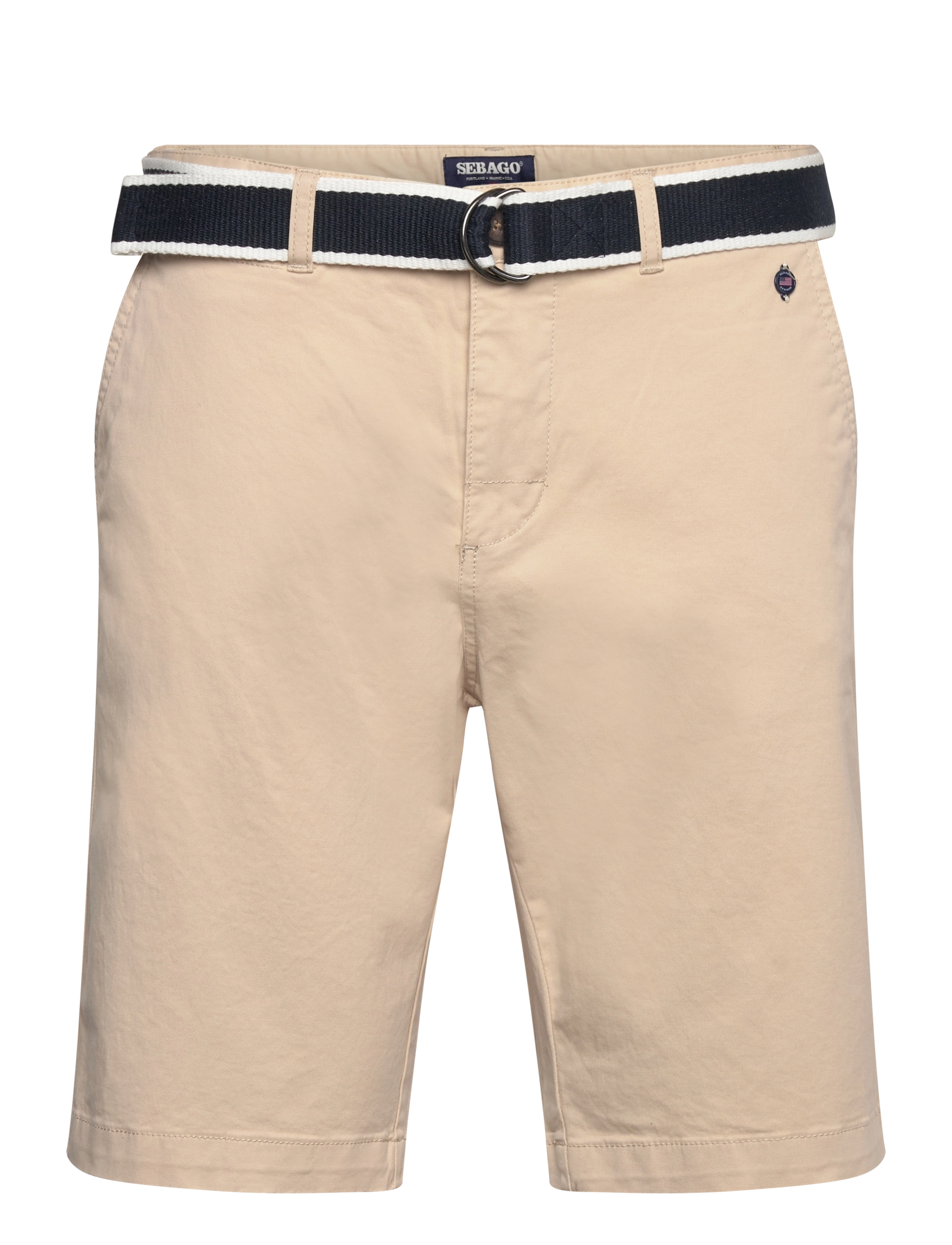SEBAGO Dks Belted Bermuda Shorts Beige - S - Herren