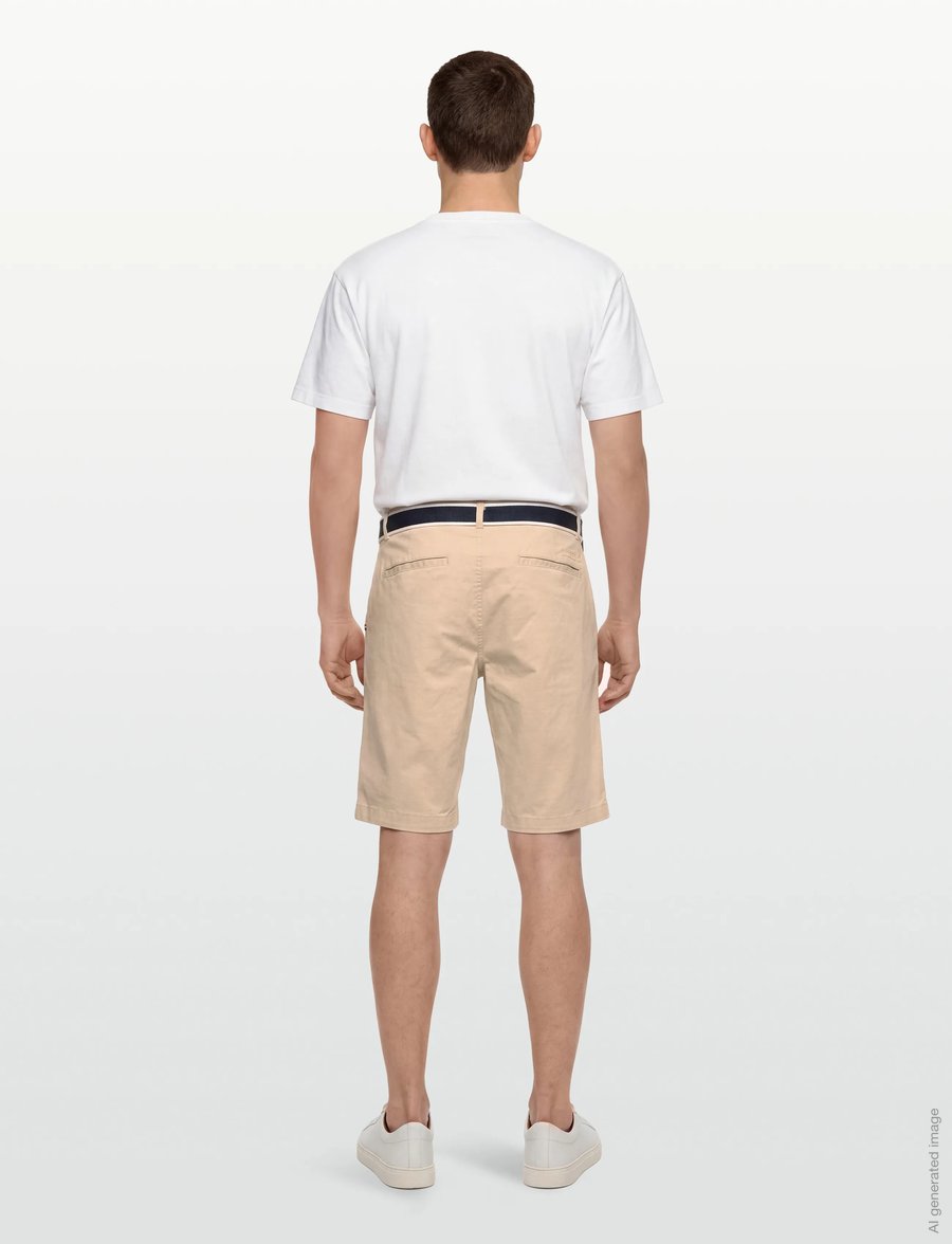 Sebago - DKS Belted Bermuda Shorts - lühikesed chino-püksid - sand - 4