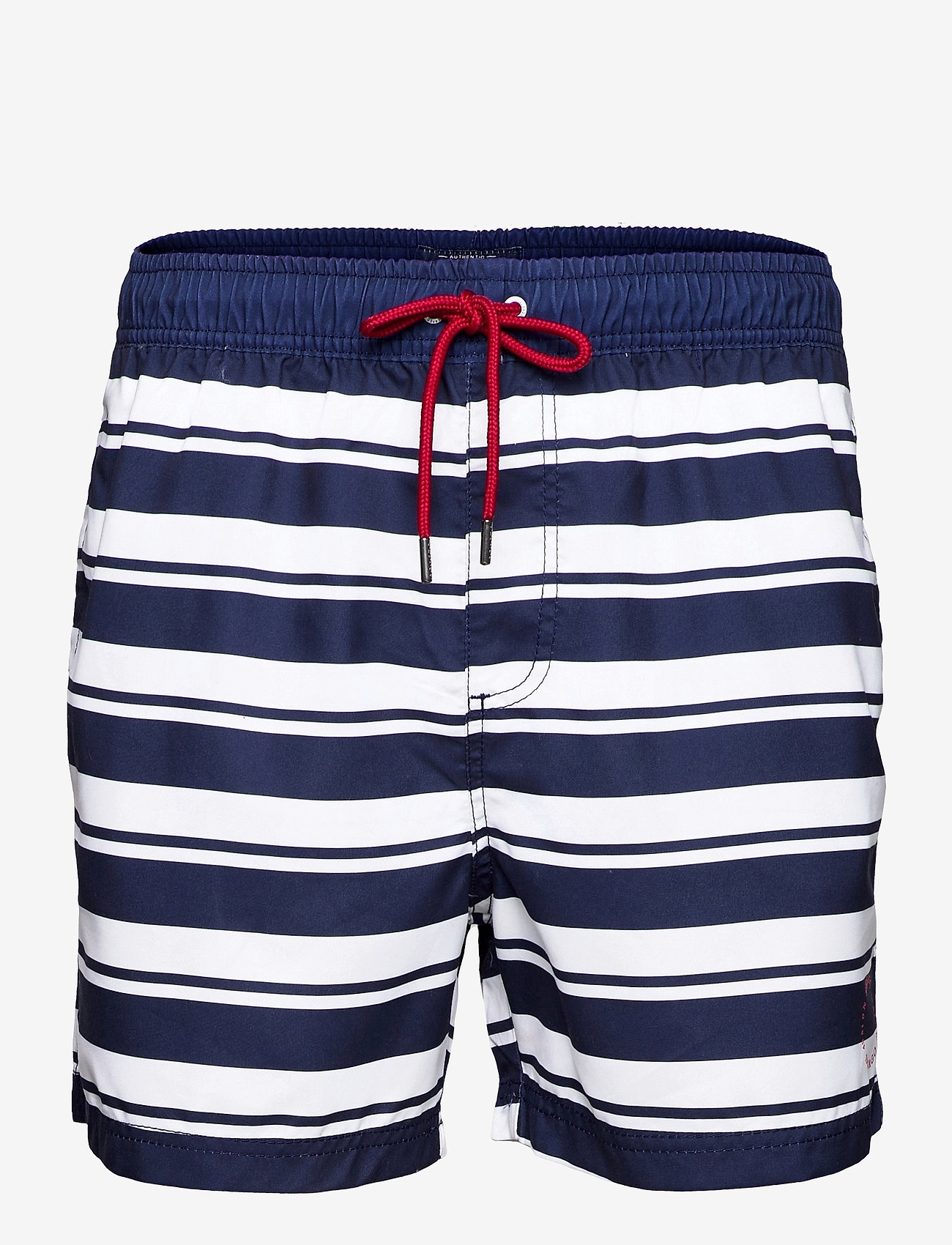 Sebago - Striped Swim Shorts - navy/white - 0