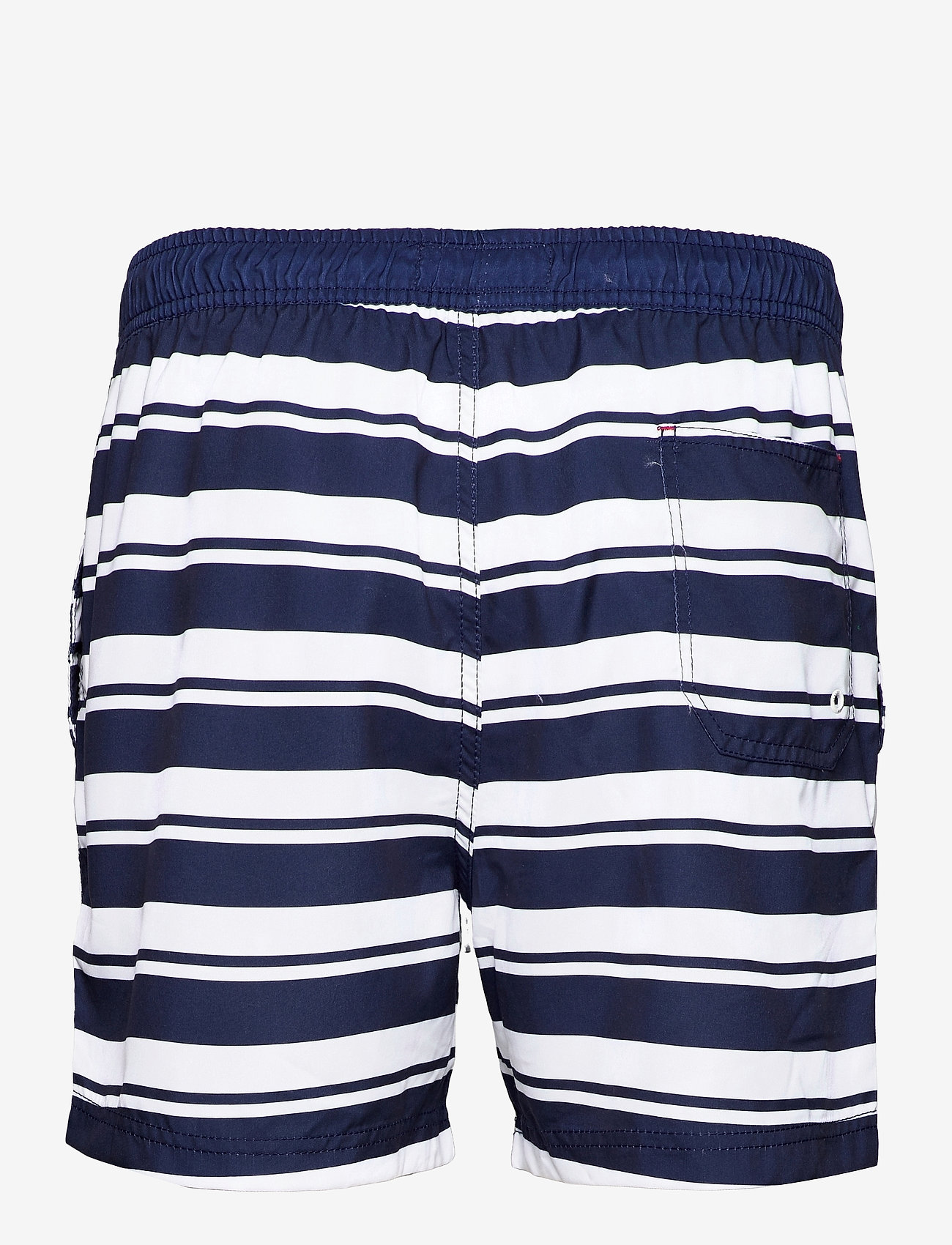 Sebago - Striped Swim Shorts - navy/white - 1